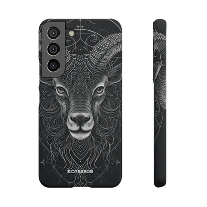 Mystic Ram Mandala | Slim Phone Case for Samsung