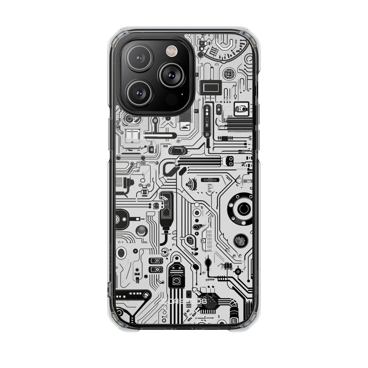 Circuit Innovation - Phone Case for iPhone (Clear Impact - Magnetic)