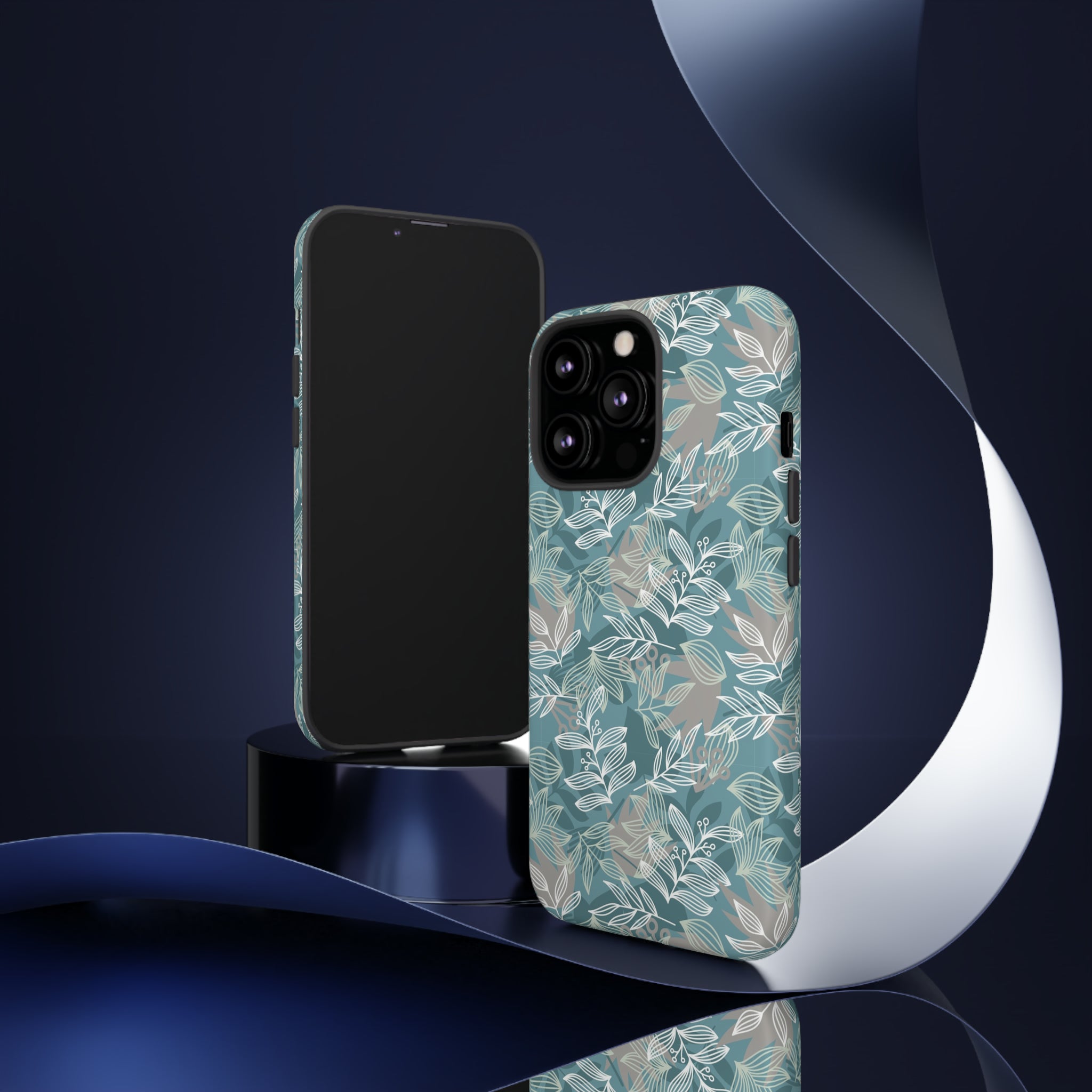 Leaf Mint - Protective Phone Case