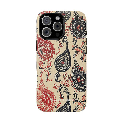 Vintage Paisley Elegance iPhone 16 | Tough+ Phone Case