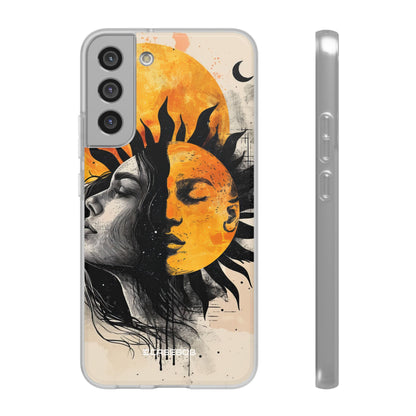 Sunlit Duality | Flexible Phone Case for Samsung Galaxy