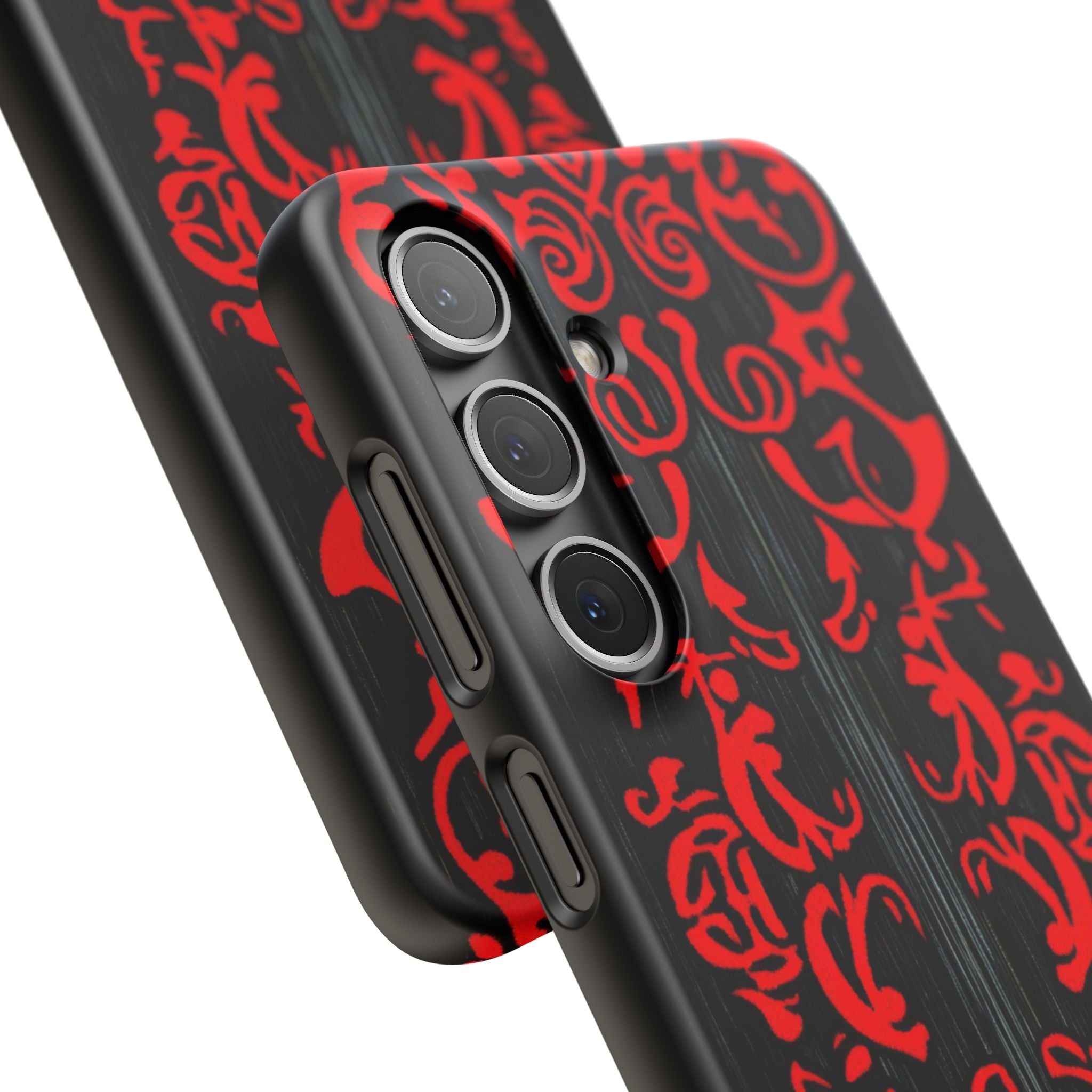 Gothic Crimson Symmetry Samsung S24 - Slim Phone Case