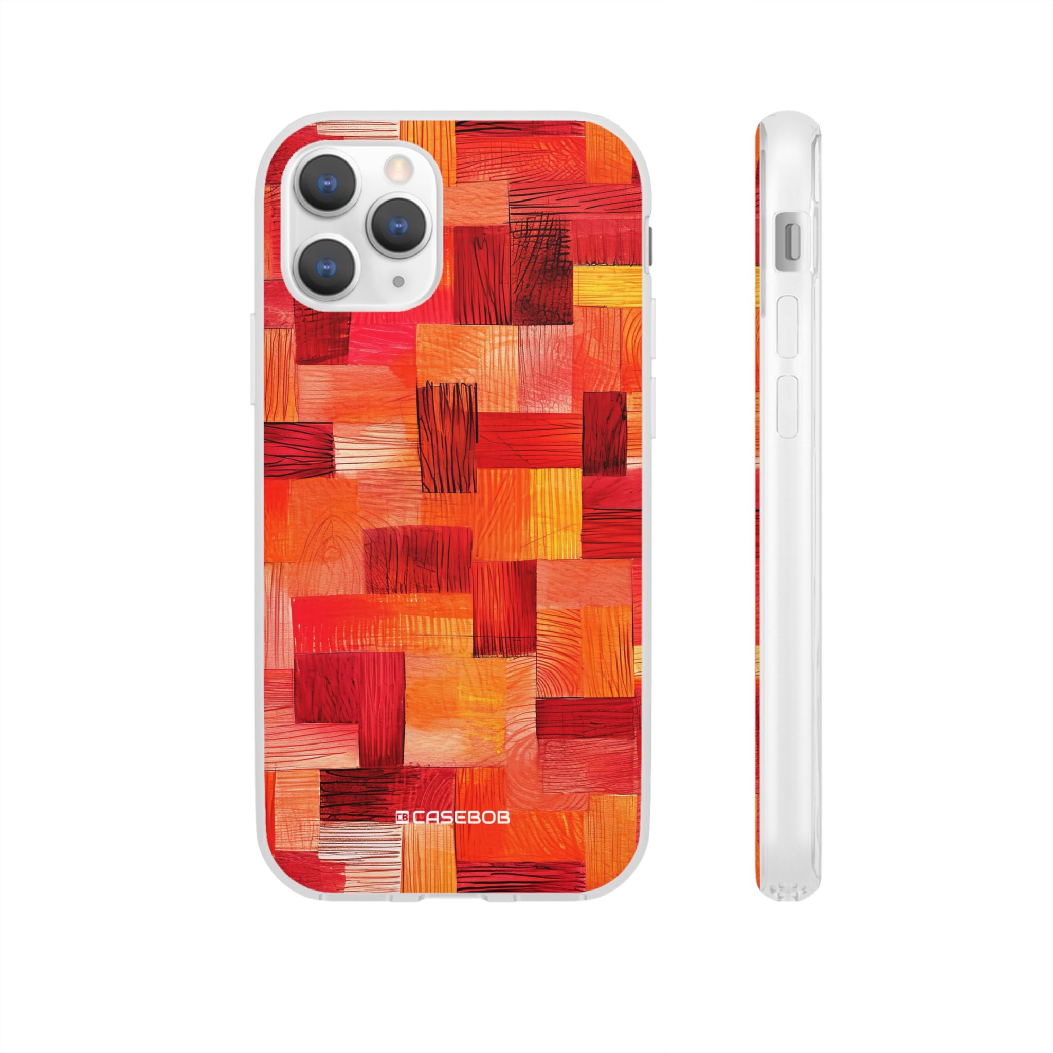 Warm Tone Pattern | Phone Case for iPhone (Flexible Case)