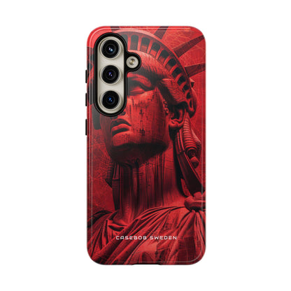 Zen Red Liberty Vision Samsung S24 - Tough Phone Case