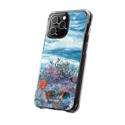 Aquatic Life Watercolors iPhone Case - Impact