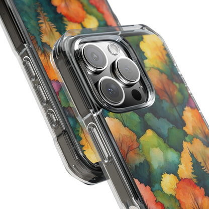 Autumn Leaves Dance iPhone Case - Impact