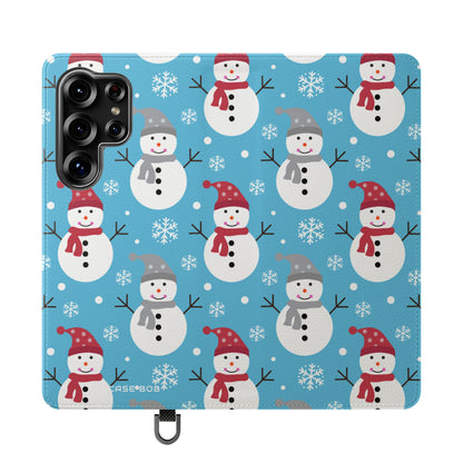Snowman Glow - Samsung S25 Ultra Case - Lompakko