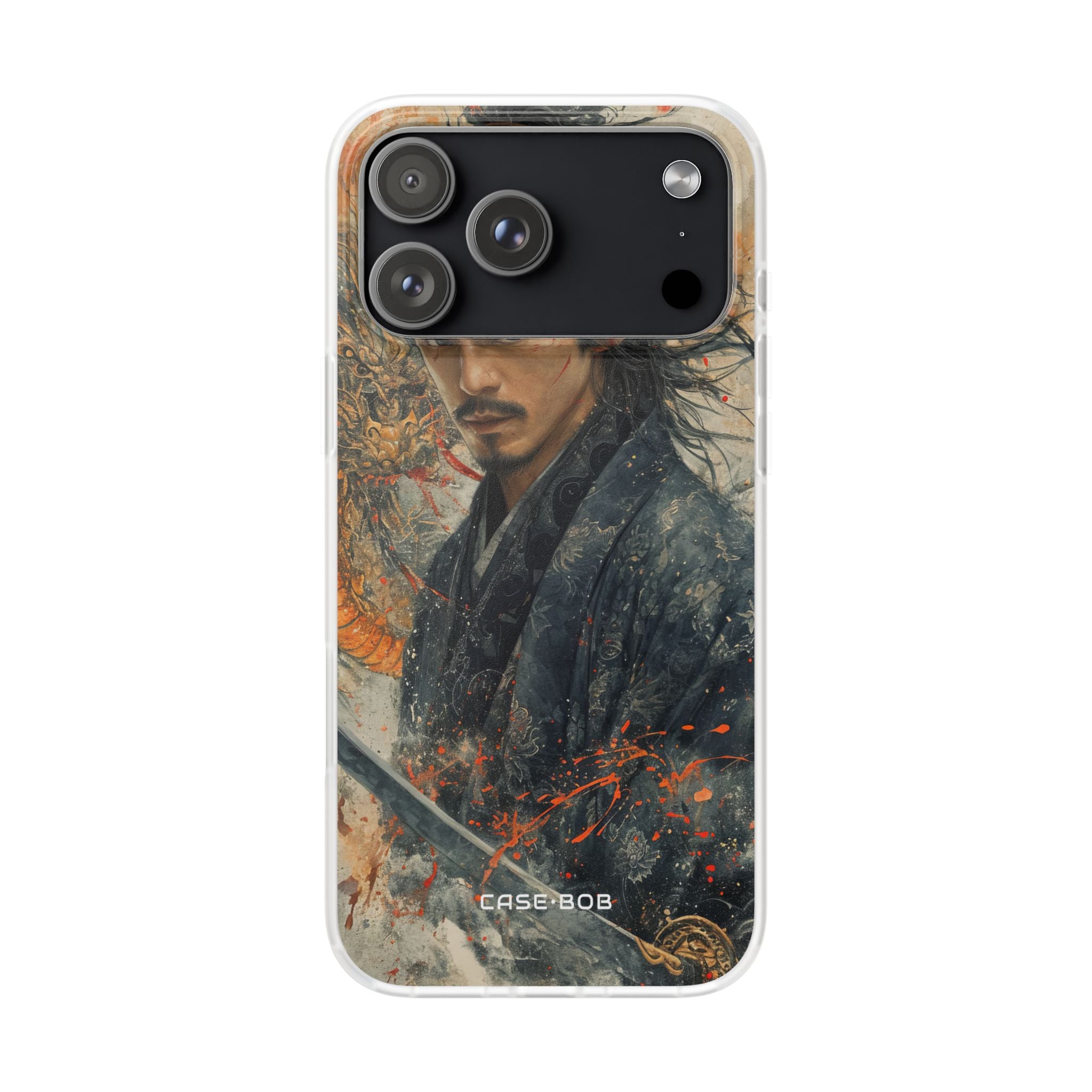 Dragonblade Warrior iPhone 17 Pro MaxCase - Soft