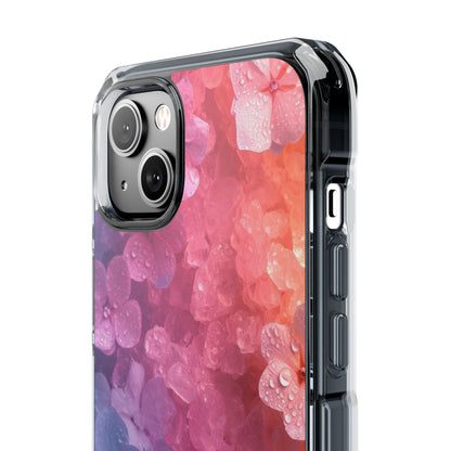 Floral Chill Blooms - Clear Impact iPhone 14 Phone Case