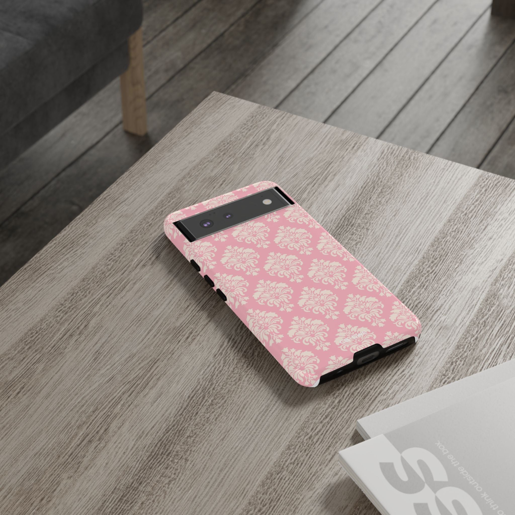Pastel Damask Elegance - Google Pixel Case