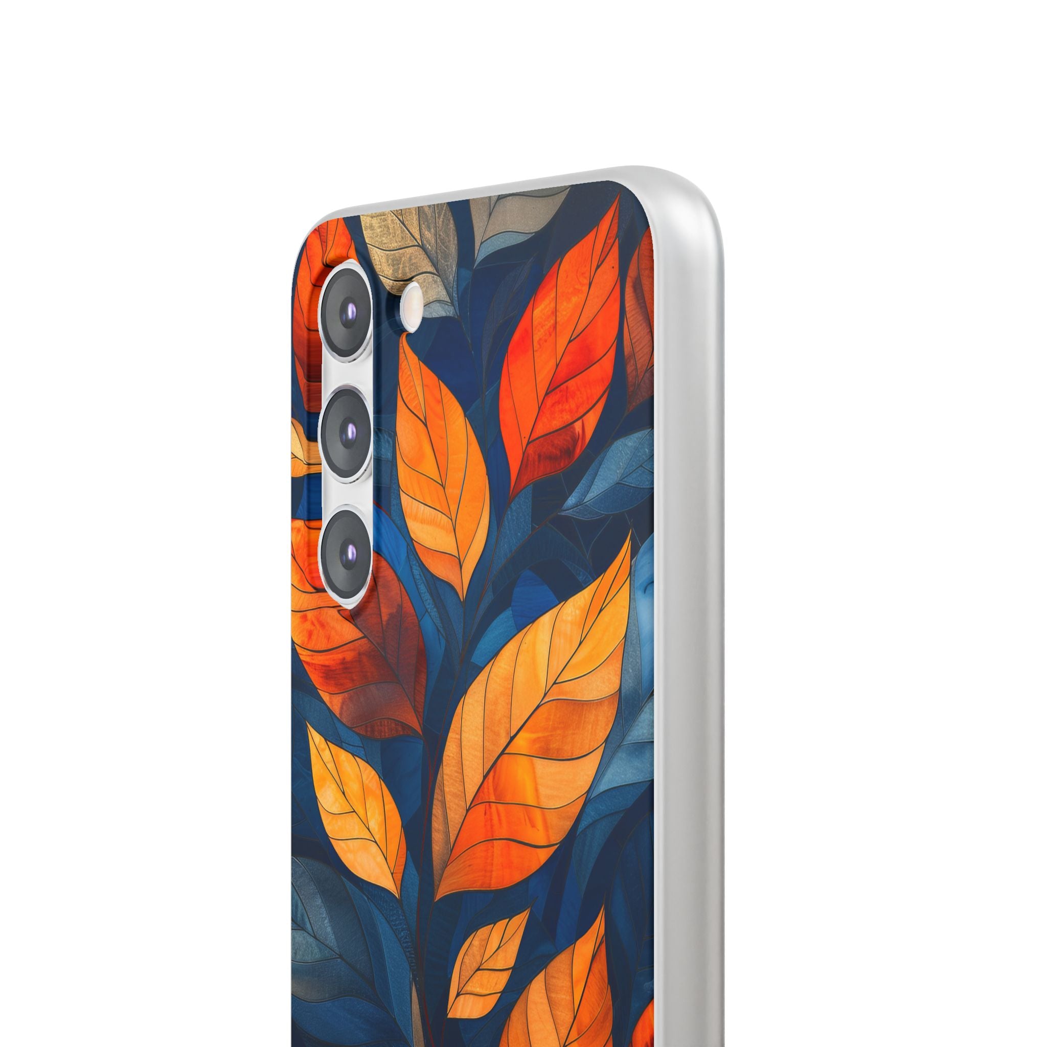 Stained Glass Blossoms Samsung S23 - Flexi Phone Case