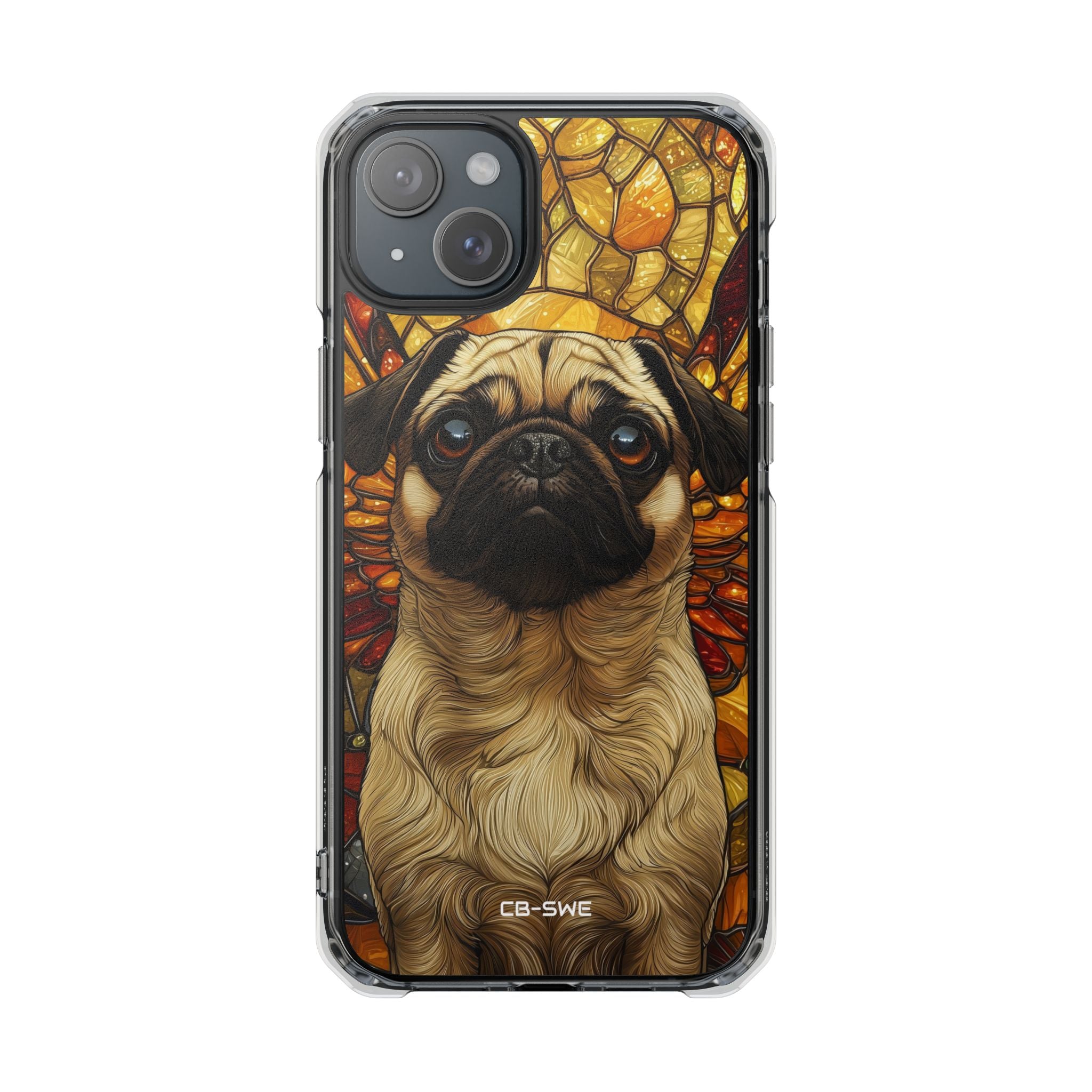 Pug Soars Brightly iPhone Case - Impact