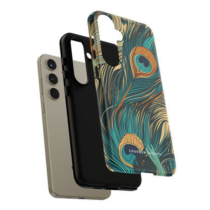 Art Nouveau Peacock Elegance Samsung S24 - Tough Phone Case