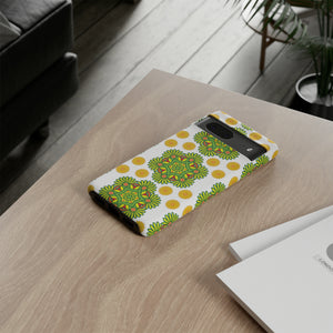 Lime Mandela - Protective Phone Case