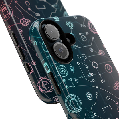 Digital Circuit Flow iPhone 16 - Tough
