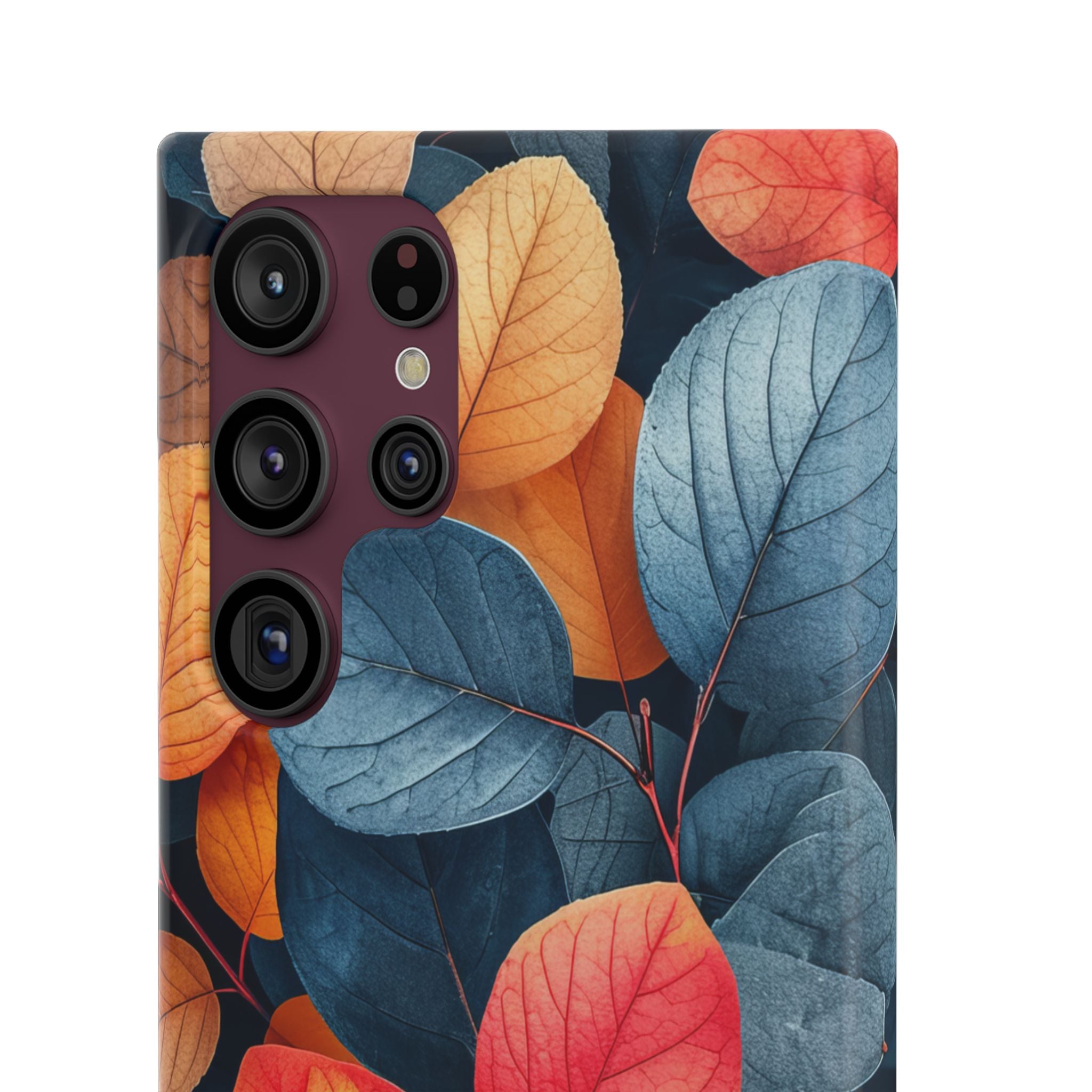 Vibrant Nature Leaves - Slim Samsung S22 Phone Case