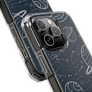 Cosmic Wanderer – Handyhülle für iPhone (Clear Impact – Magnetisch)