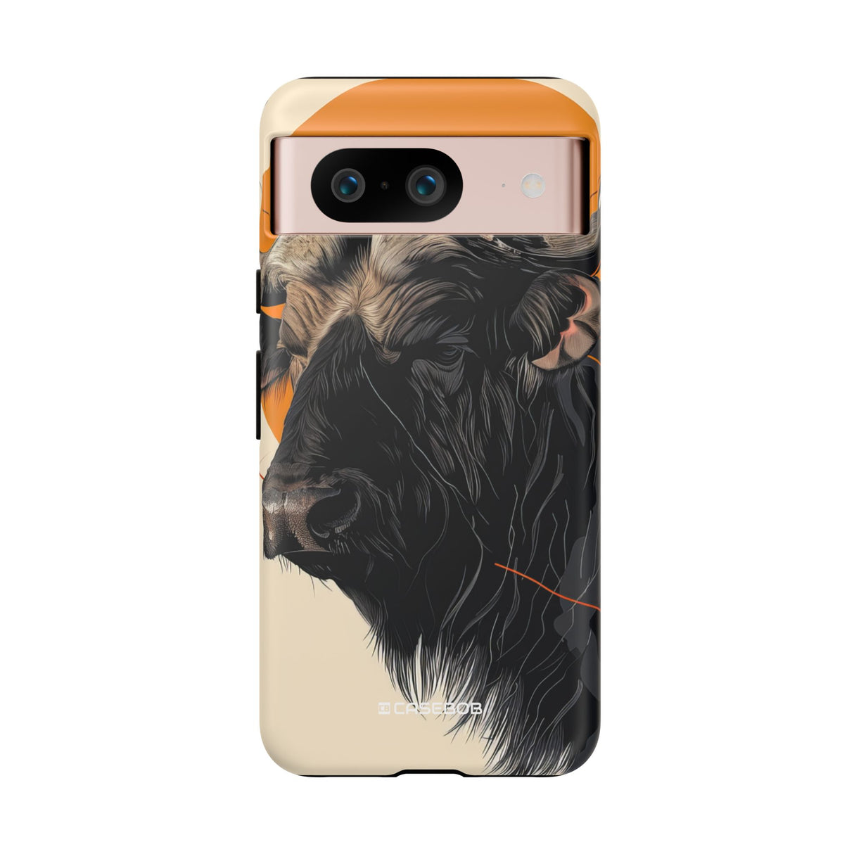 Majestic Buffalo Sun | Protective Phone Case for Google Pixel