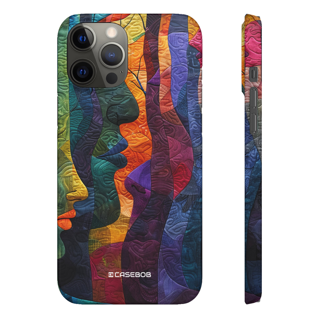 Interwoven Vibrance | Slim Phone Case for iPhone