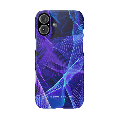 Gradient Flowscape iPhone 16 - Slim Phone Case