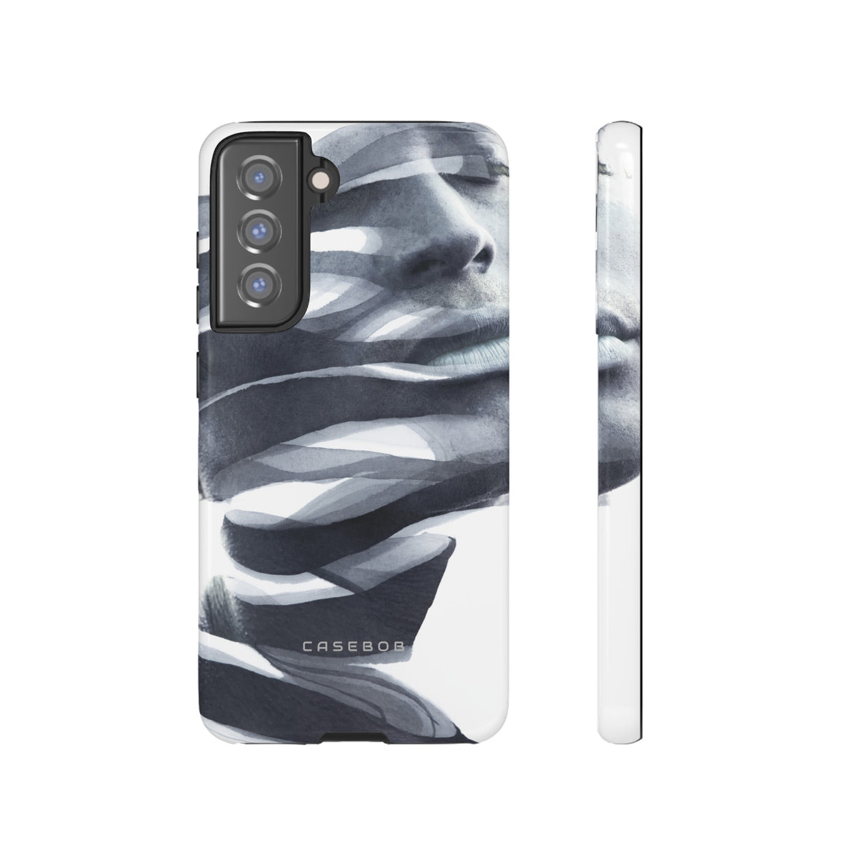 Abstract face - Protective Phone Case