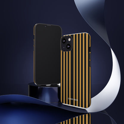 Golden Stripes iPhone 13 Case - Tough