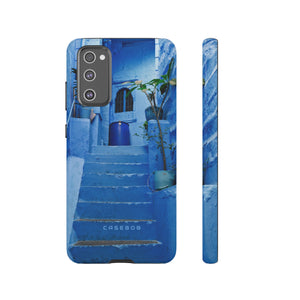 Blue City Morocco - Protective Phone Case