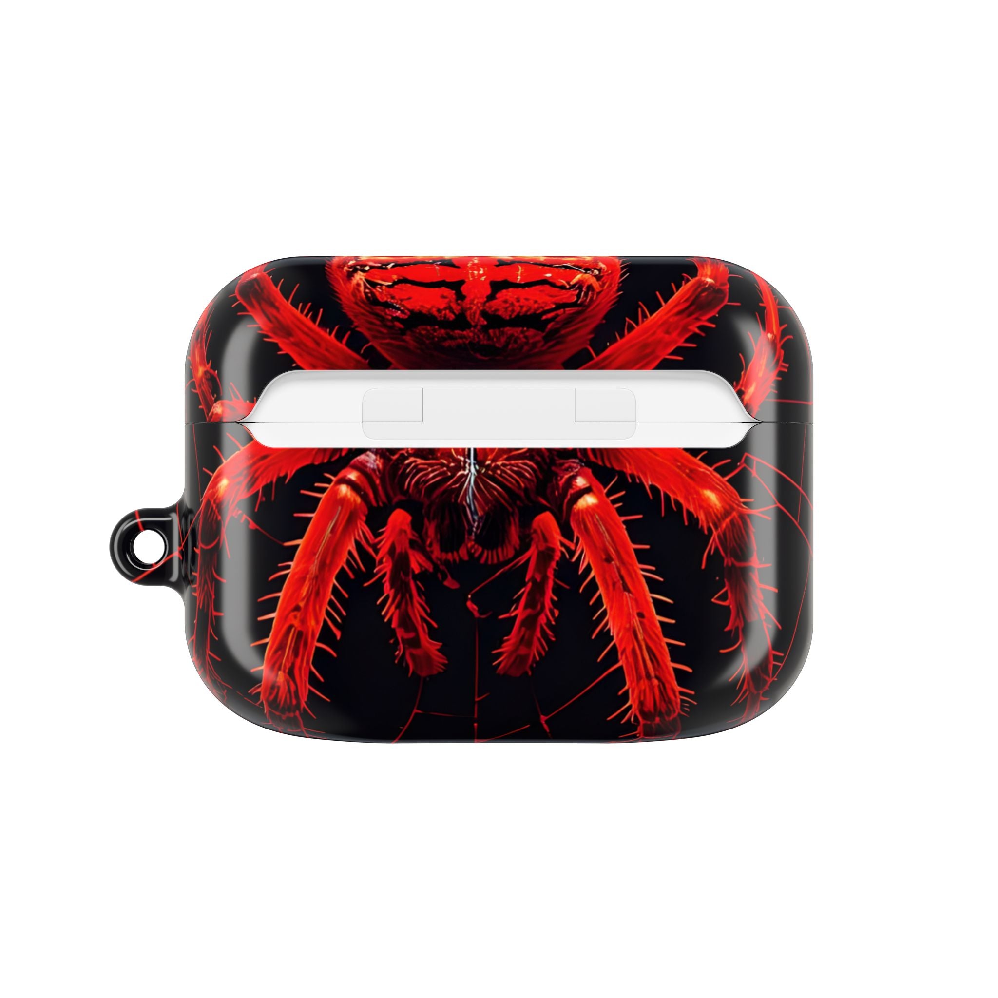 Crimson Spiderweb - AirPods Case
