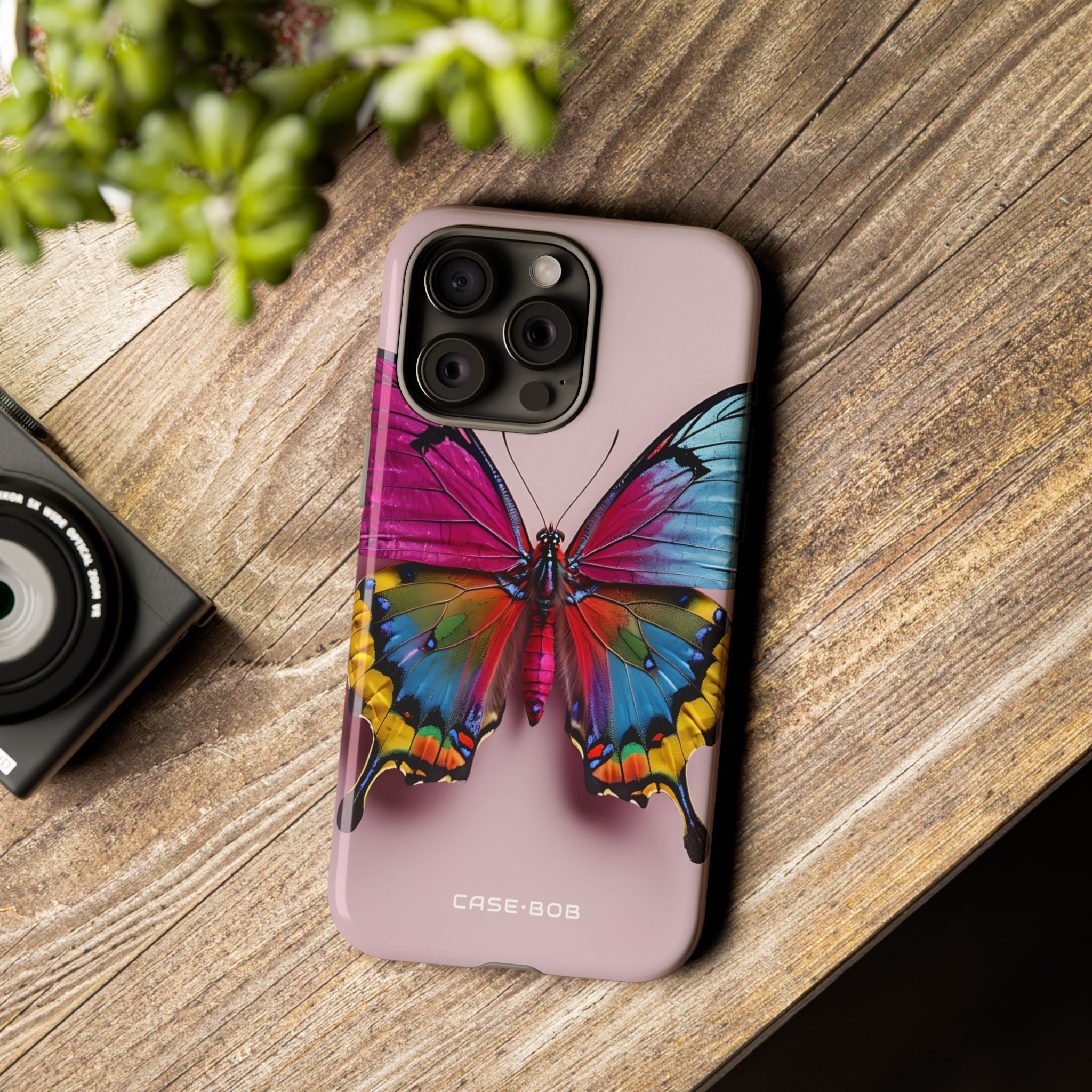 Vivid Butterfly iPhone 15 Pro Max Case - Tough