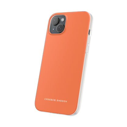 Coral iPhone 15 - Flexi Phone Case