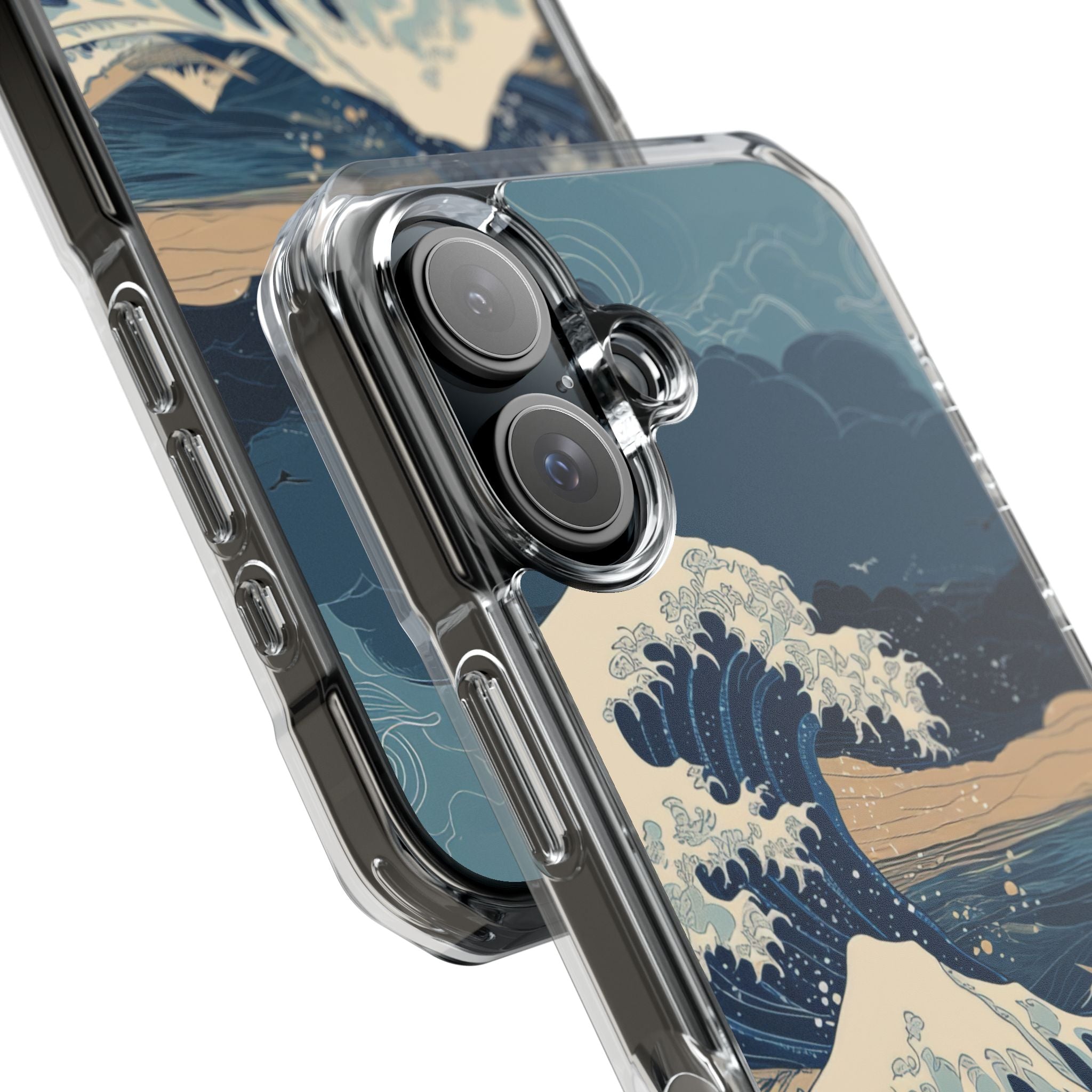 Cresting Blue Wave iPhone 15 Case - Impact