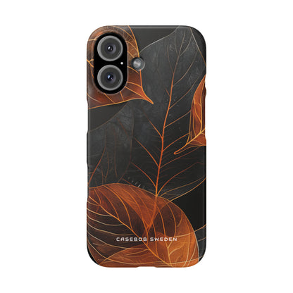 Autumn Leaf Elegance iPhone 16 - Slim Phone Case