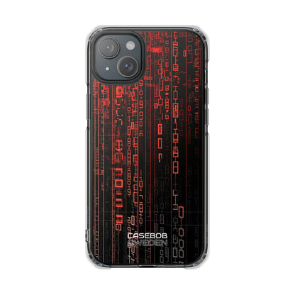 Neon Circuit Dreams iPhone 15 - Impact Clear+