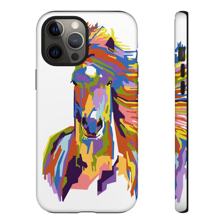 Horse Abstract Art iPhone Case (Protective) iPhone 12 Pro Max Matte Phone Case