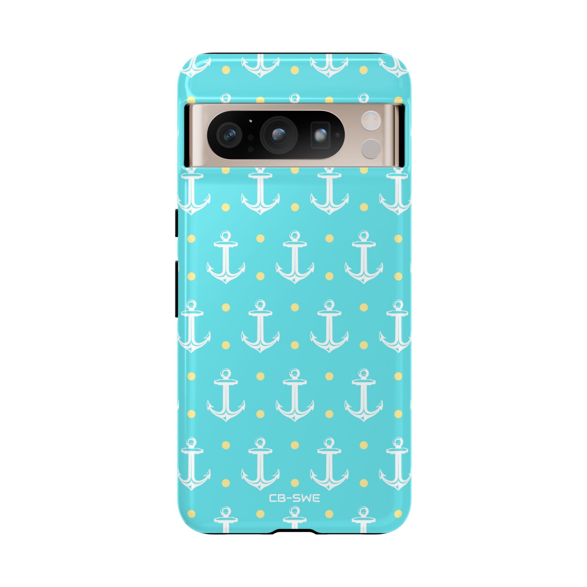 Nautical Anchors & Dots - Google Pixel Case