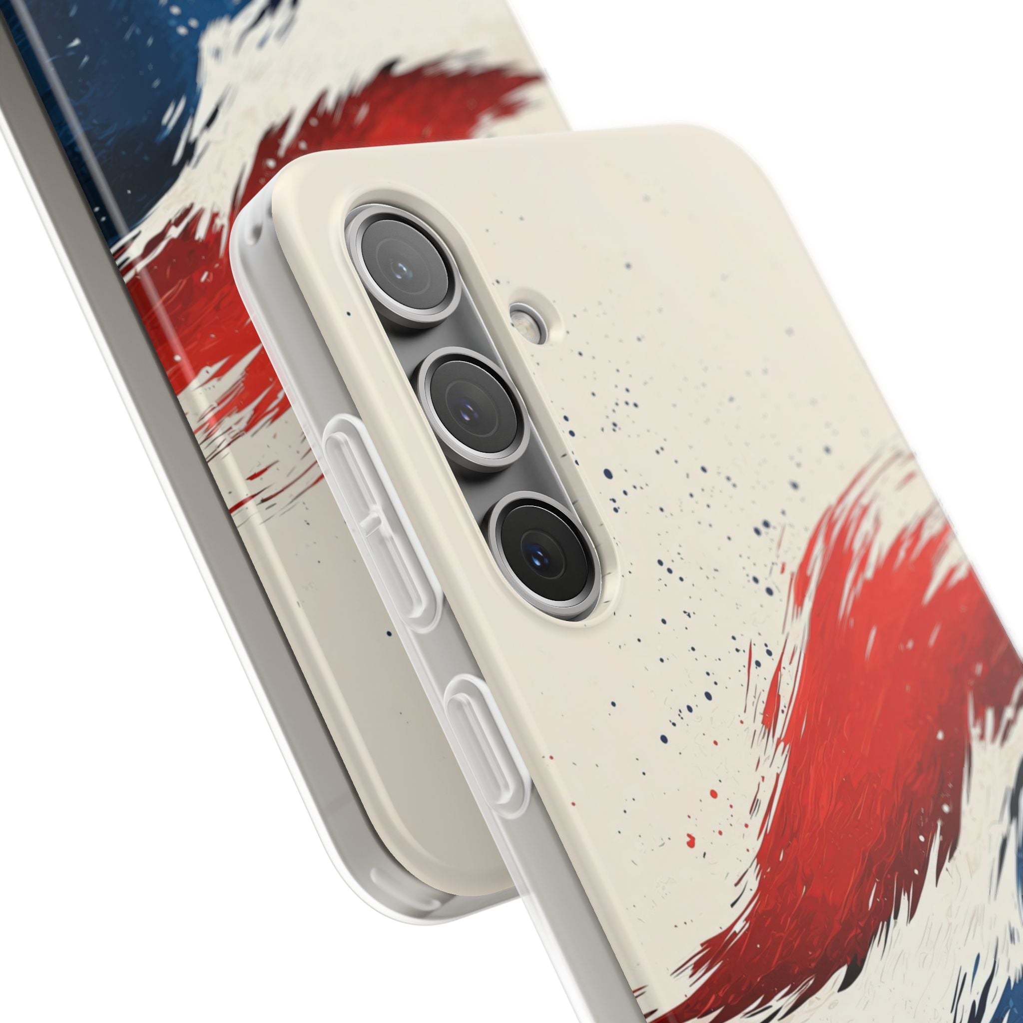 Red Surge Samsung S24 Plus Case - Soft