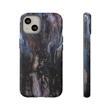 Blue River Ink Art iPhone Case (Protective) iPhone 14 Matte Phone Case