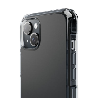 Graphite Black - Clear Impact iPhone 15 Phone Case