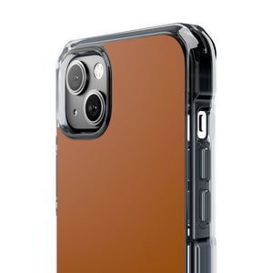 Windsor Tan | Handyhülle für iPhone (Clear Impact Case - Magnetisch)