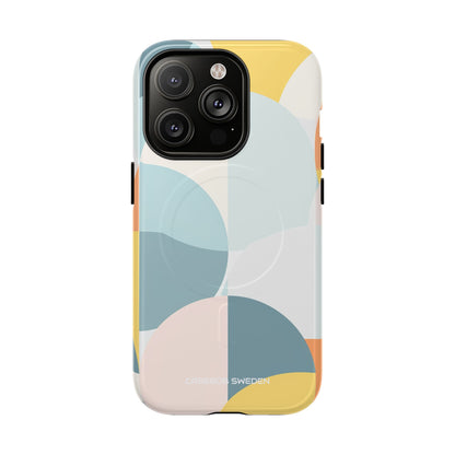 Abstract Geometric Calm - Tough + MagSafe® iPhone 14 Phone Case