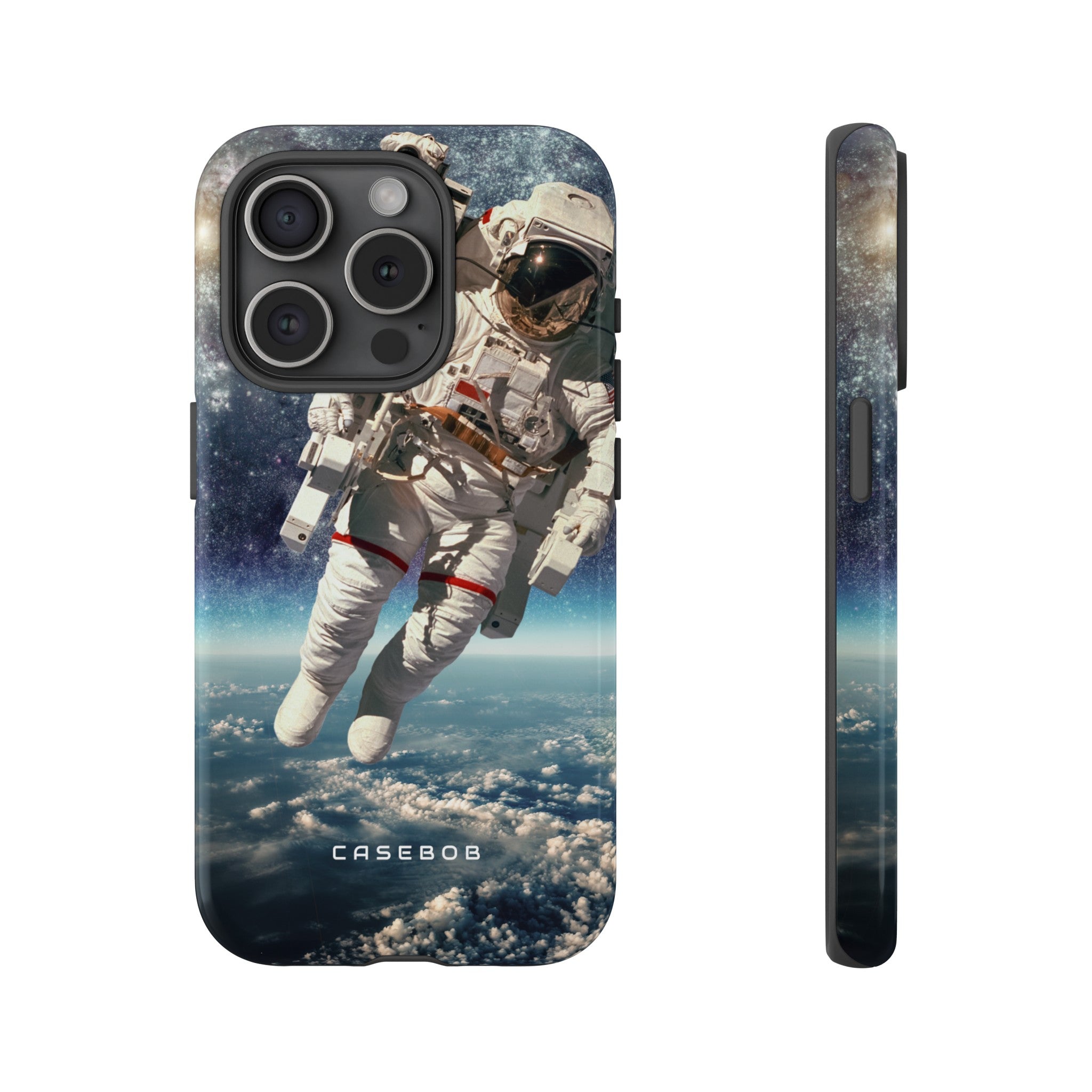 Astronaut in outer space - Protective Phone Case