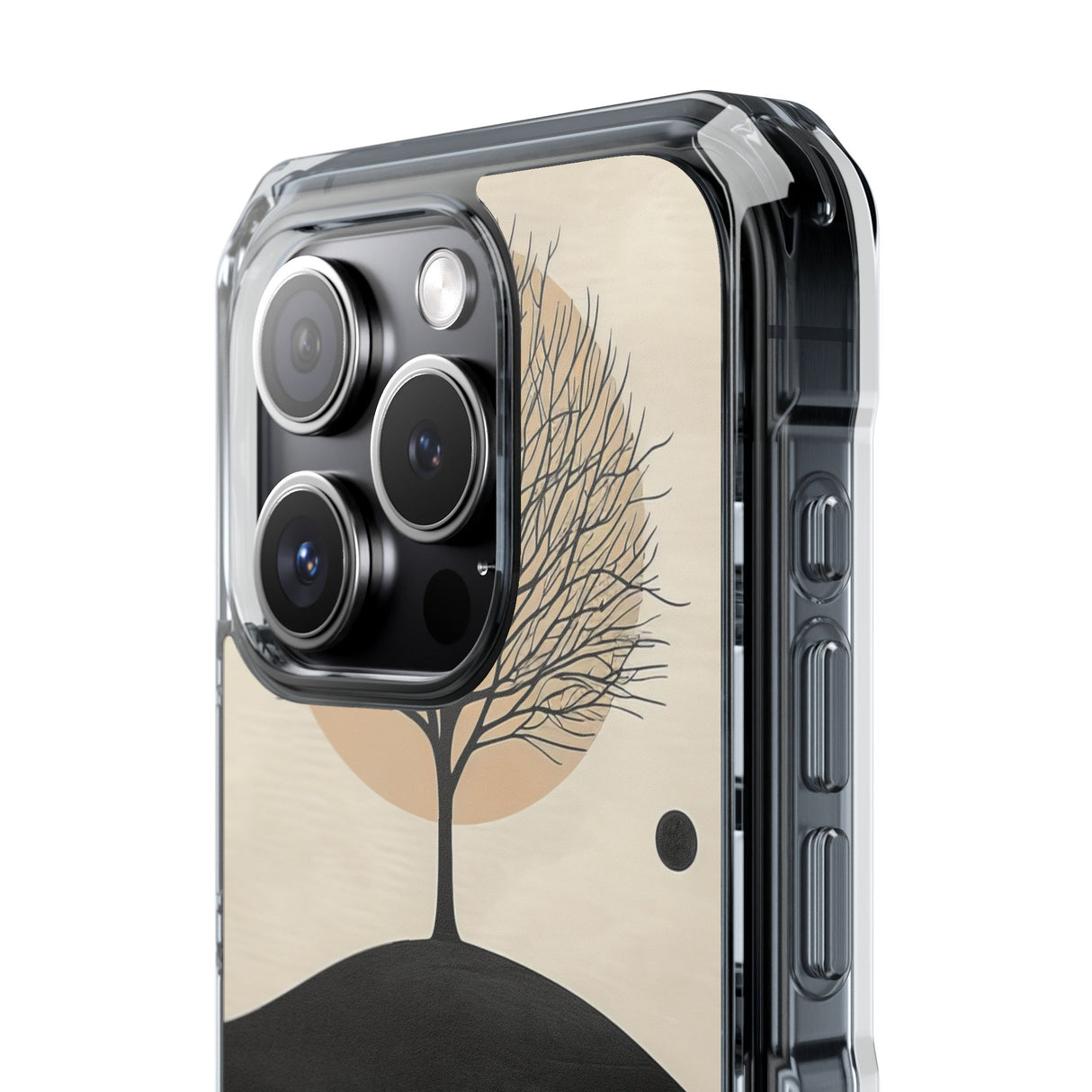 Serene Reflections - Phone Case for iPhone (Clear Impact - Magnetic)