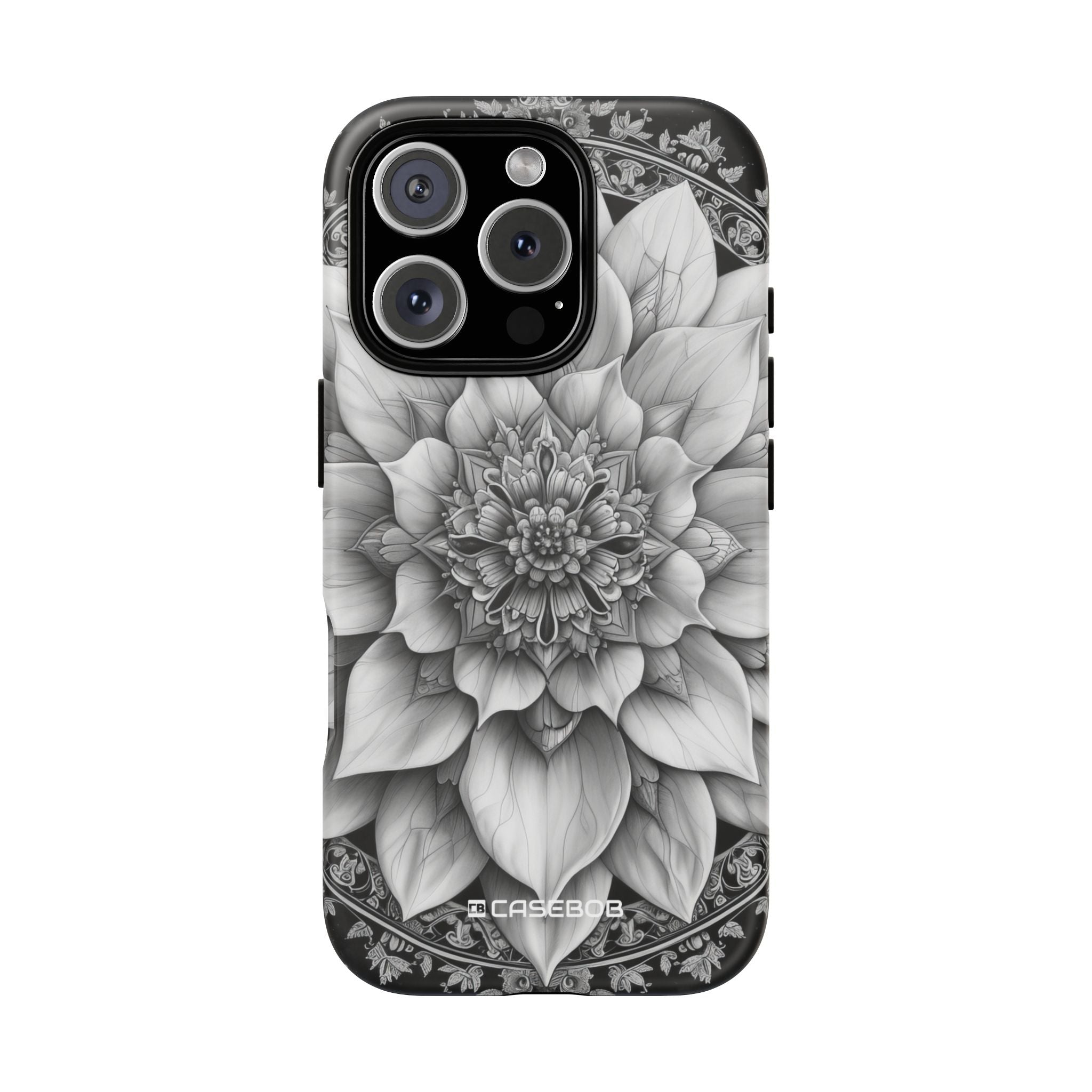 Celestial Mandala in Monochrome - for iPhone 16