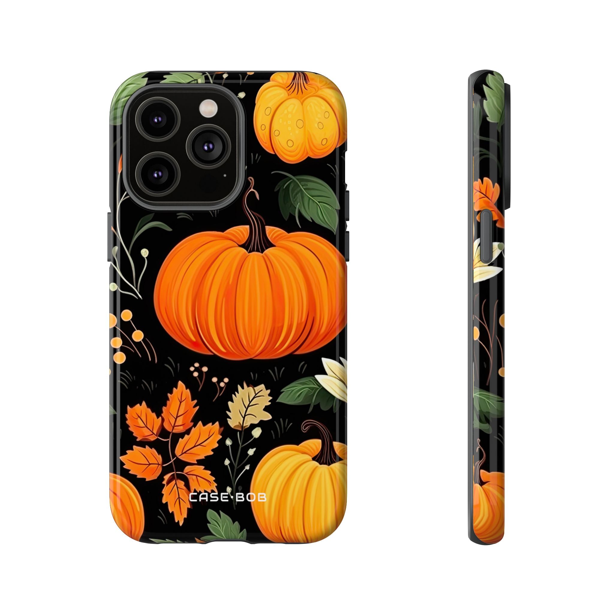 Pumpkin Glow iPhone 14 Pro Max Case - Tough
