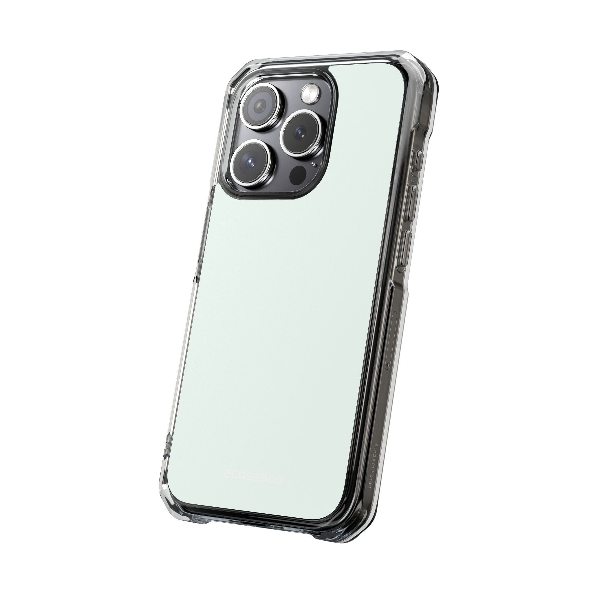 Mint Cream - Clear Impact Case for iPhone