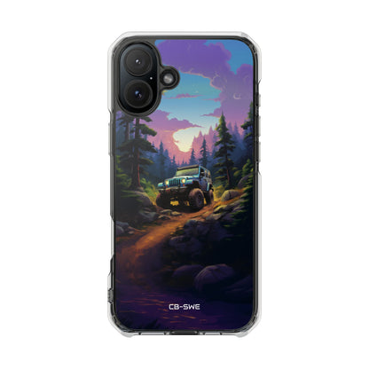 Sunset Forest Drive iPhone Case - Impact