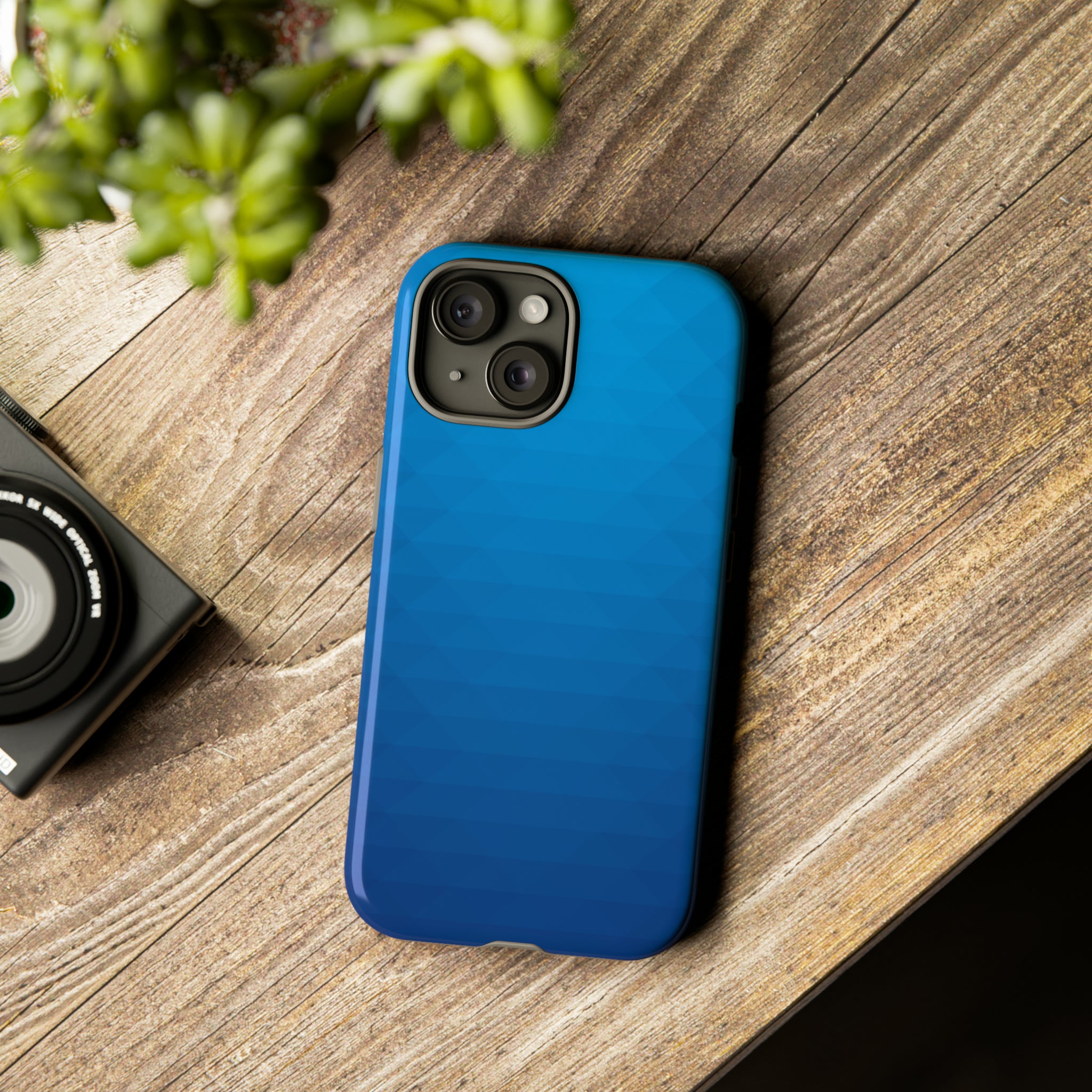 Gradient Blue - Protective Phone Case