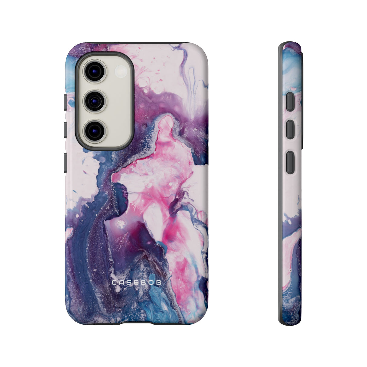 Blue & Pink Art - Protective Phone Case