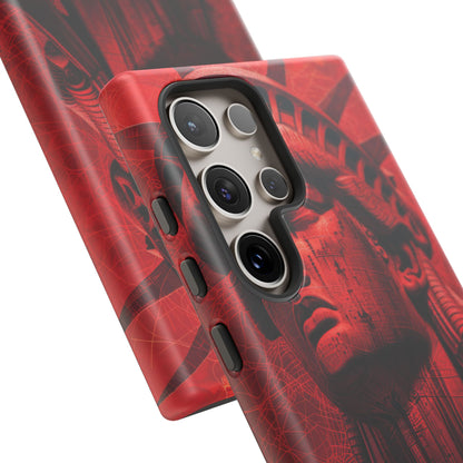 Zen Red Liberty Vision Samsung S24 - Tough Phone Case