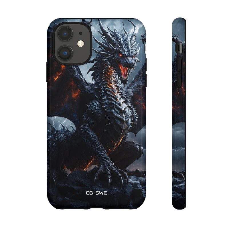 Fiery Wings Unleashed - iPhone Case